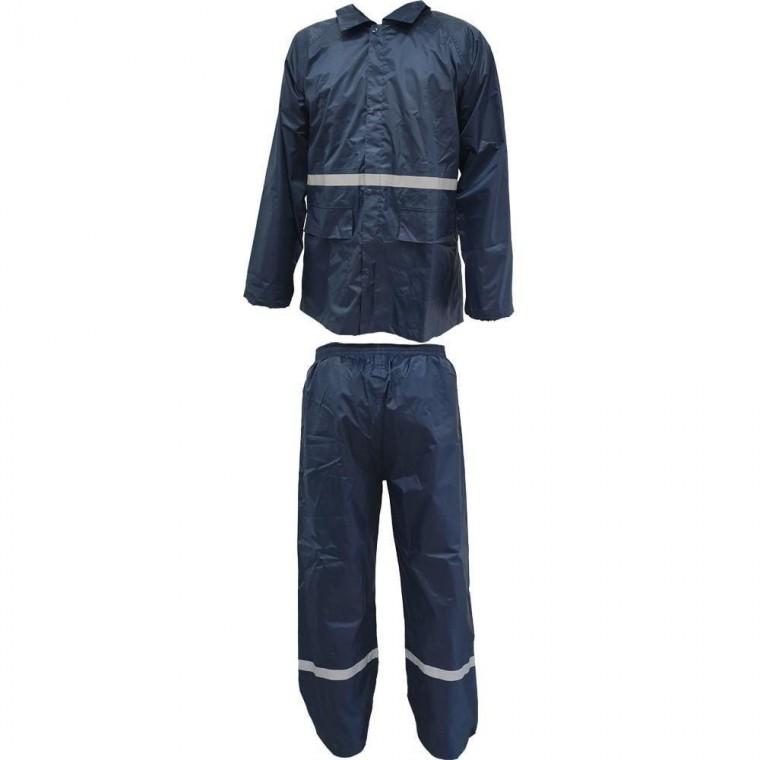 나노가드 신사용 우의 투피스 L XL XXL 네이비 우비