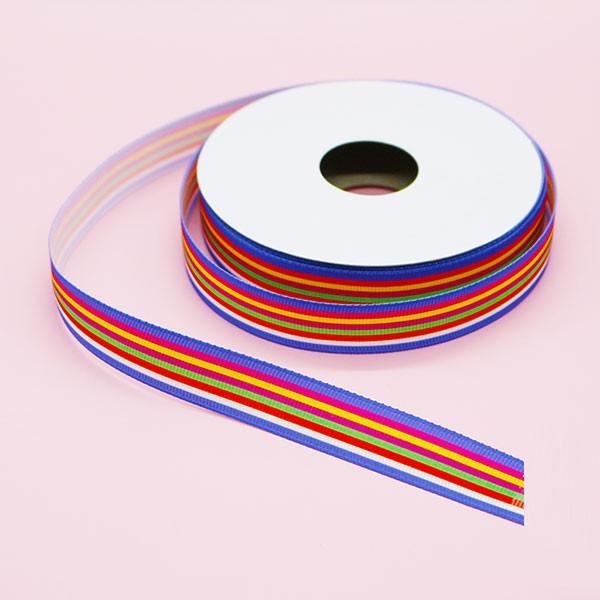 팬시 색동 리본 끈 15mm 선물 포장