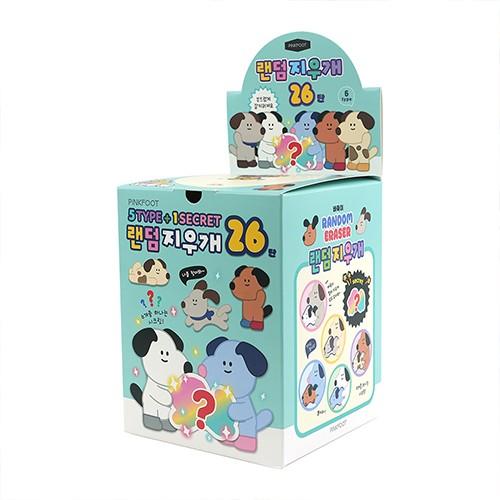 바둑이 캐릭터 랜덤 지우개 세트 60개