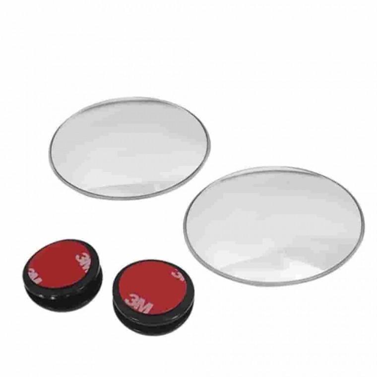 각도조절 76mm 보조미러 2입 주차보조거울 차량용보조미러 사각지대거울 사각지대해소 자동차사각지대