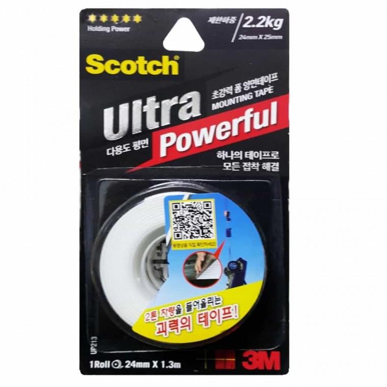 양면테이프 24mm 1.3m 초강력양면테이프 금속테이프 강력테이프