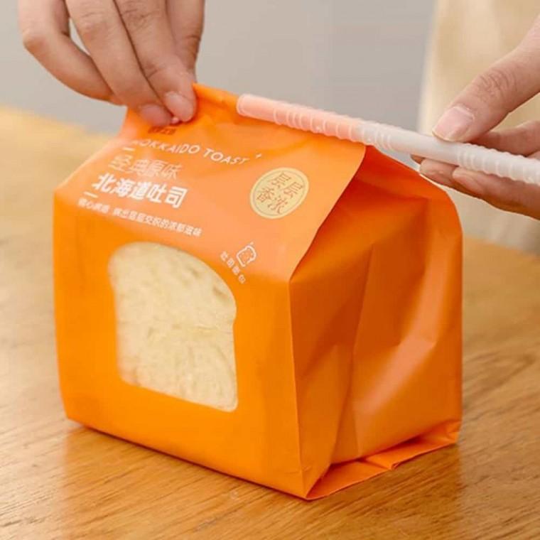 비닐봉지 밀봉용 스틱바 밀폐클립 봉지밀봉클립 과자밀봉기