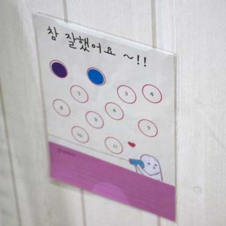 포스트포켓 A5 10매 접착식포켓 알림판 공고문