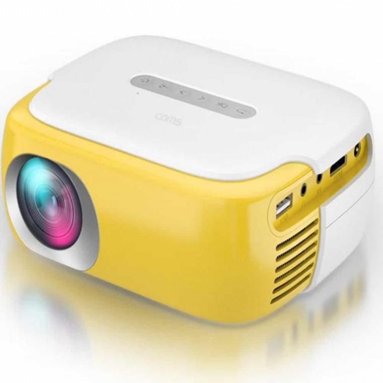 미니 LED 빔프로젝터 벽면투사 고수명램프 스크린프로젝트