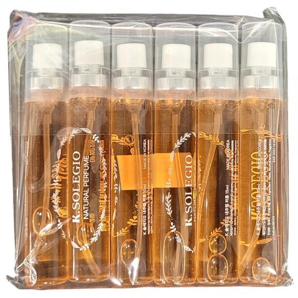 대담하고 우아한 플로럴 오리엔탈 여성향수 15ml 6입