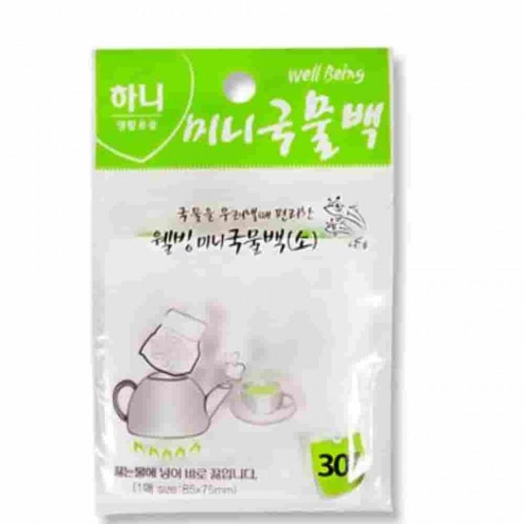 미니국물백 3종 멸치육수망 육수주머니 티백주머니 일회용육수팩 육수망