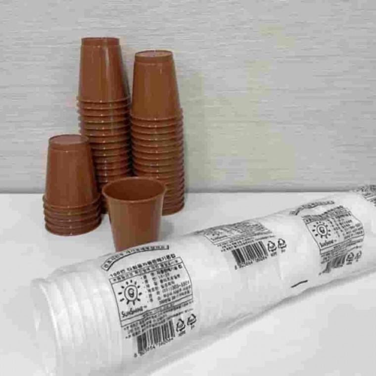 자동판매기용컵 40P 다회용기 다회용컵 식당컵 업소용컵