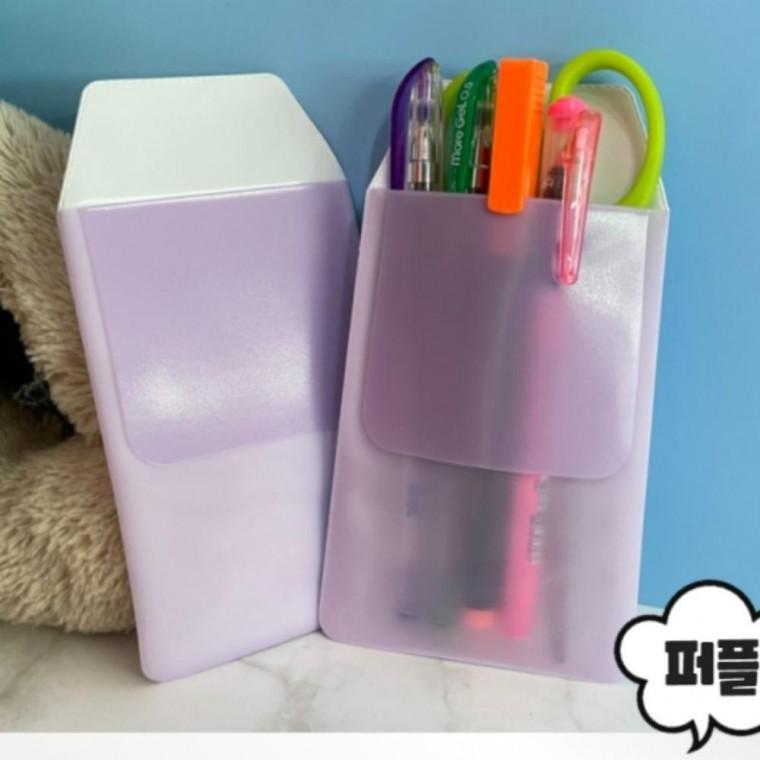 널스포켓 퍼플 간호사필수템 필통 소품 문구 주머니 퍼플