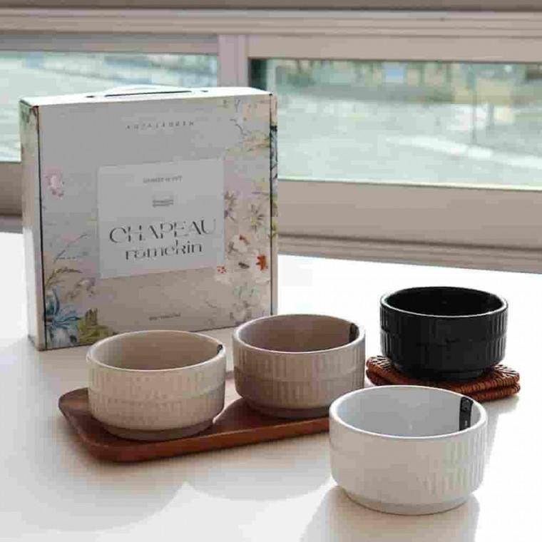래머킨 4P 1BOX 20EA 소스접시 간장종지 케찹그릇 소스그릇