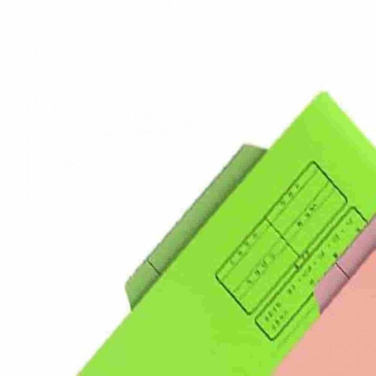 문서보관화일 A4 연두 팩10개입 화일홀더 문서철 서류보관함 보고서파일