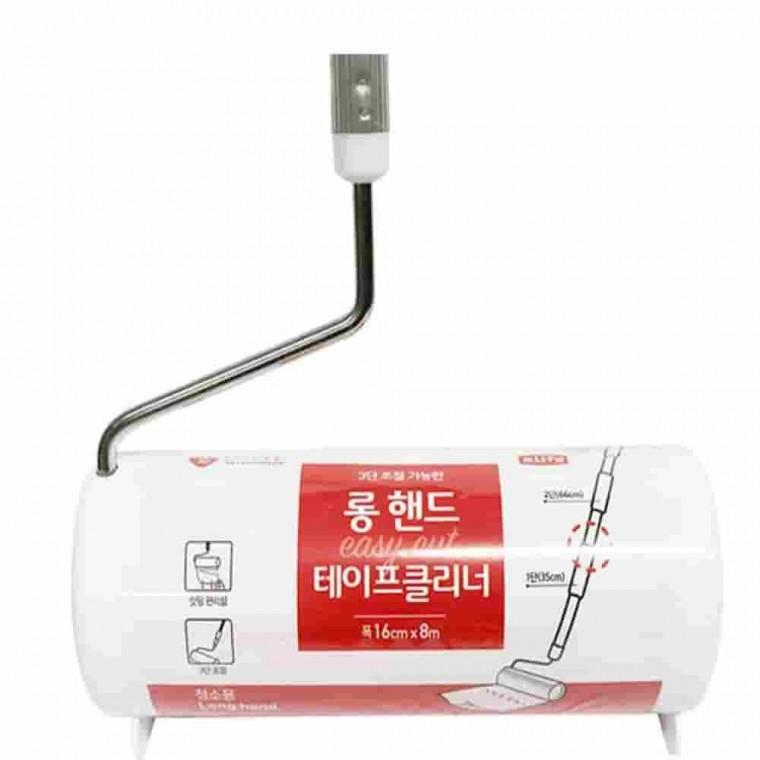 롱핸드 테이프크리너 고양이털청소 청소테이프 카페트돌돌이 개털청소기