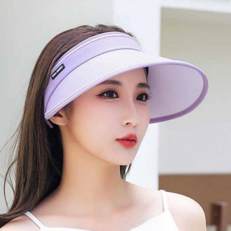 모자 화사한 선바이저 여성 선물 나들이 엄마 중년 챙 여름 썬캡 햇빛가리개
