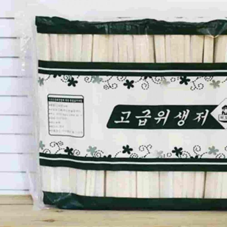 비닐나무젓가락 50x5 250P 일회용나무젓가락 업소용나무젓가락 1회용나무젓가락 캠핑젓가락
