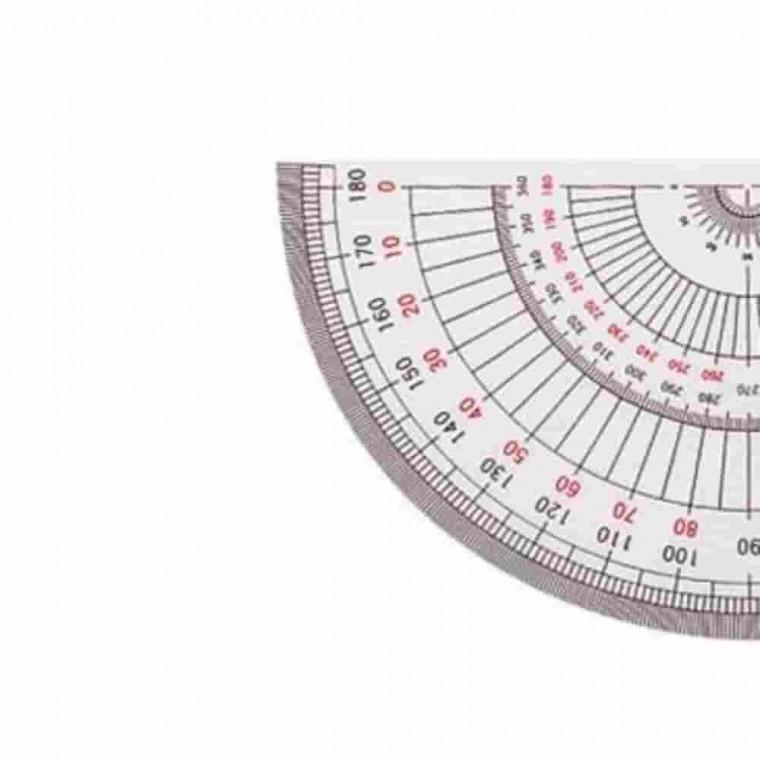 반원분도기 15cm 각도기 각도측정 투명각도기 수학각도기