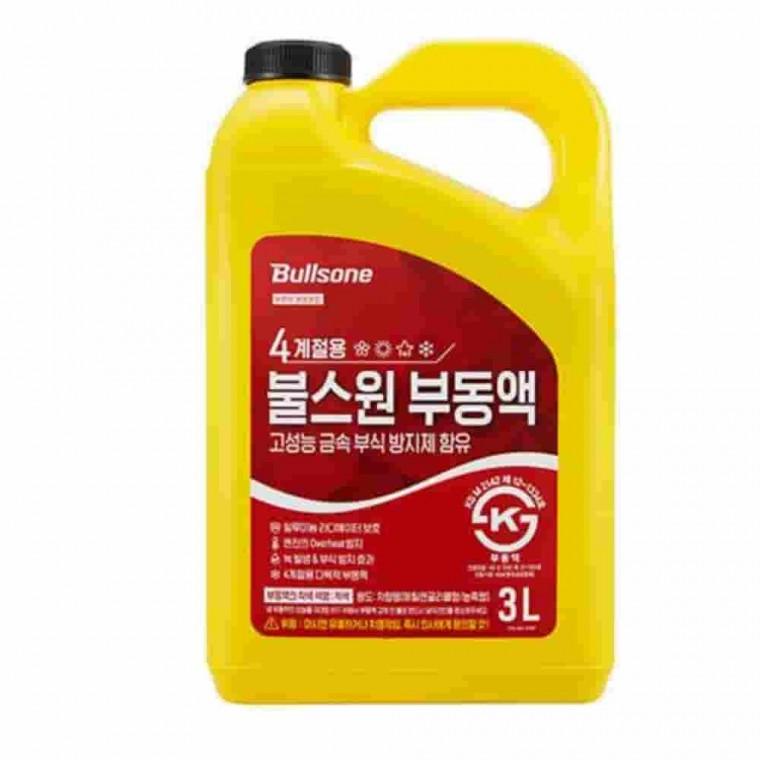 불스원 4계절부동액 3L 차량부동액 차량수리 차량정비 엔진치료제 부동액보충