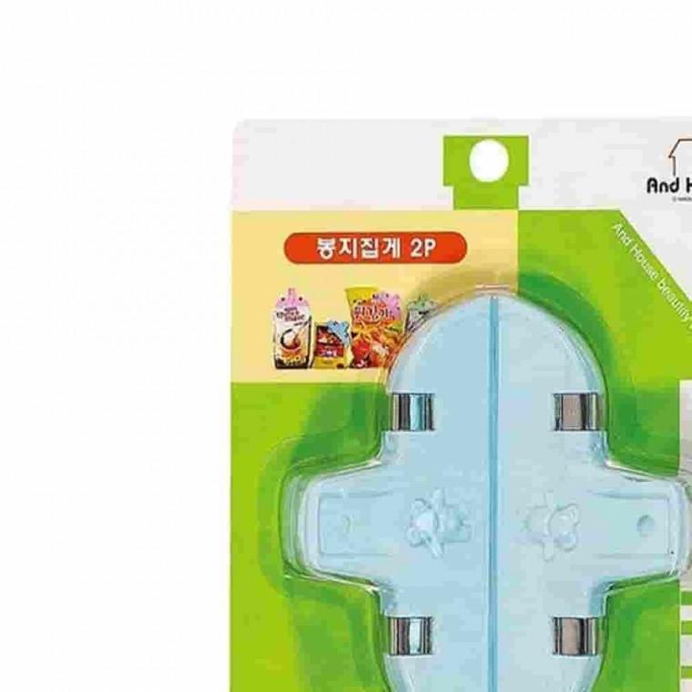 봉지 집게 2P 밀폐집게 과자봉지밀봉 소분집게 주방집게
