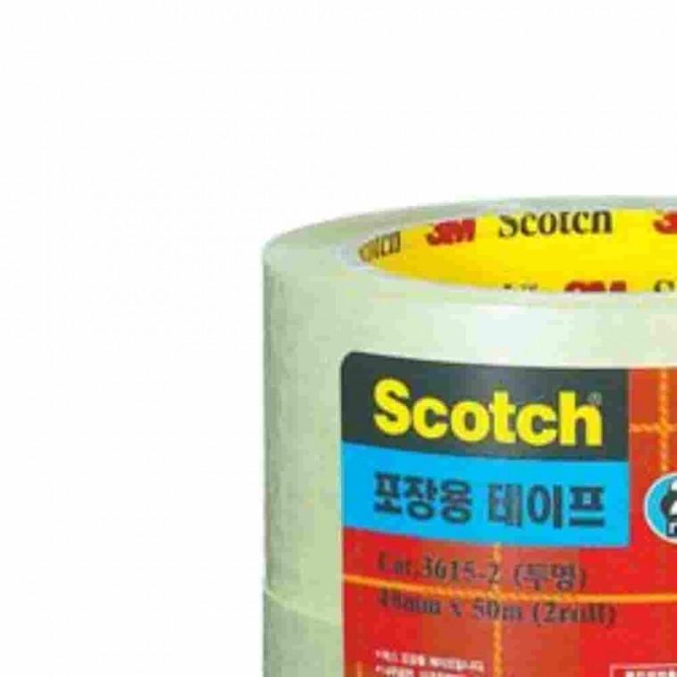 포장용테이프 투명 48mmx50m 2개입 박스포장테이프 접착테이프 작은테이프 사무용테이프