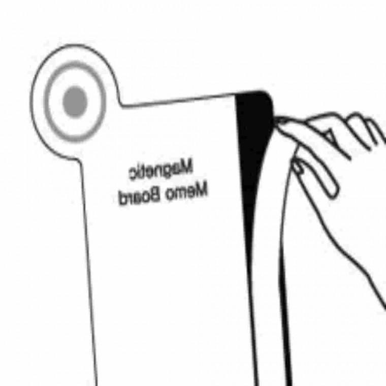 자석메모보드 20cm 좌우선택 컴퓨터메모보드 사무실메모보드 컴퓨터책상정리 미니보드판 메모보드판