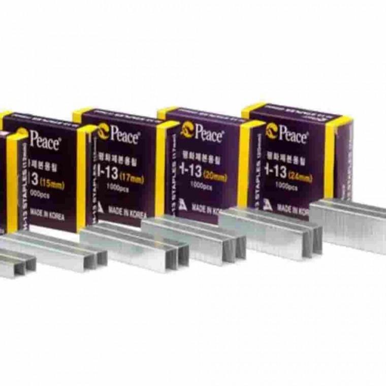 스테플 13호침 소용량 10mm 1000pcs 스테이플러리필 스테플러심 ㄷ자타카핀 스테이플심