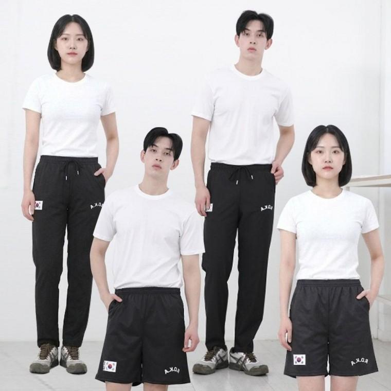 로카 반바지 긴바지 쿨링 냉감 밴딩 남녀공용 단체 육군 아미 기능성 유니폼 체육대회