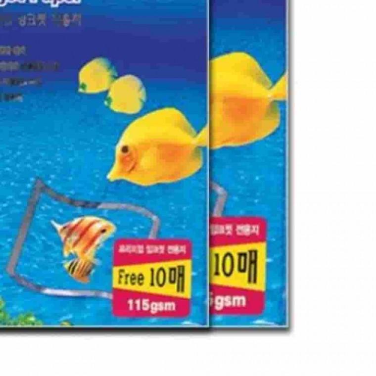 컬러잉크젯용지 100매 A4복사용지 인쇄용지 A4용지 리포트용지