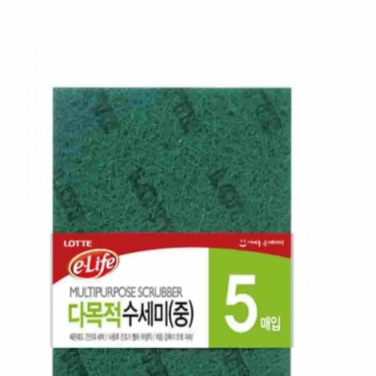 다목적수세미 중 13x20x5P 찌든때수세미 거친수세미 생활잡화 주방수세미