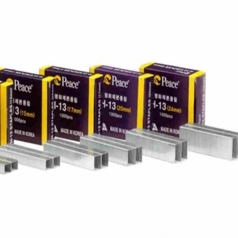 스테플 13호침 대용량 15mm 1000PCS 스테플러심 문구용품 스테이플러심 스템플러침