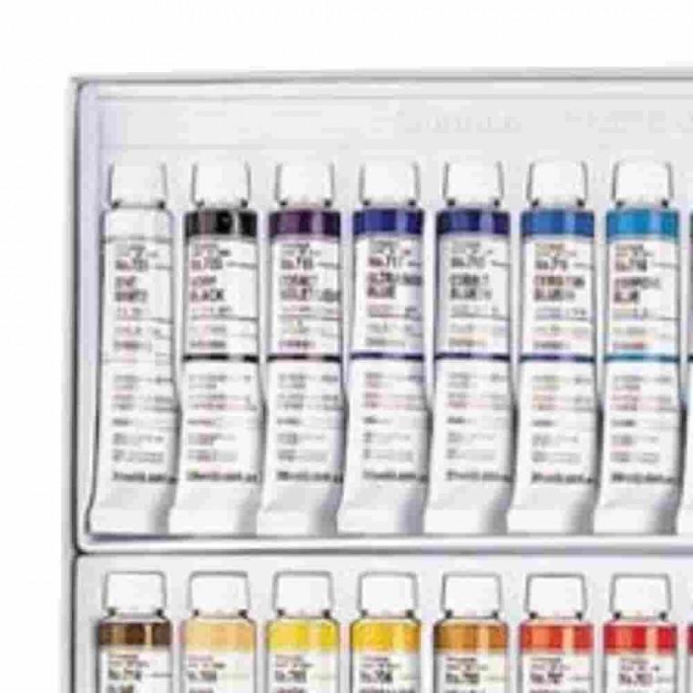 유화물감 세트 24색 20ml 미술용물감 유화도구 미술학원물감 유화그림도구