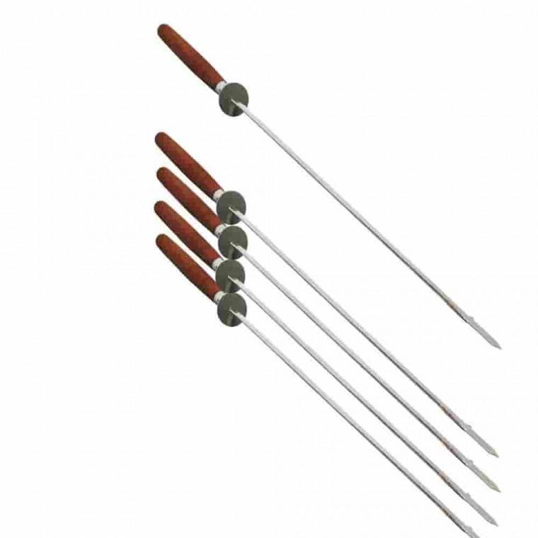 바베큐 일열꼬챙이 5P 꼬치꽂이 다회용꼬치 숯불꼬치 바베큐장비 바베큐꼬치