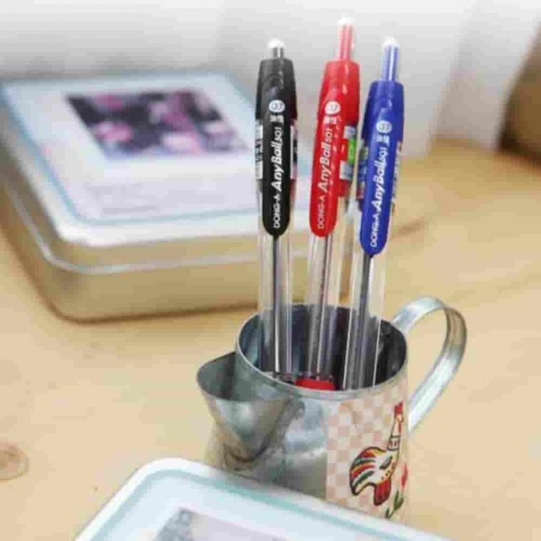 애니볼 리필 0.5mm 청색 12개입 볼펜리필심 리필심 젤펜심 펜심교체