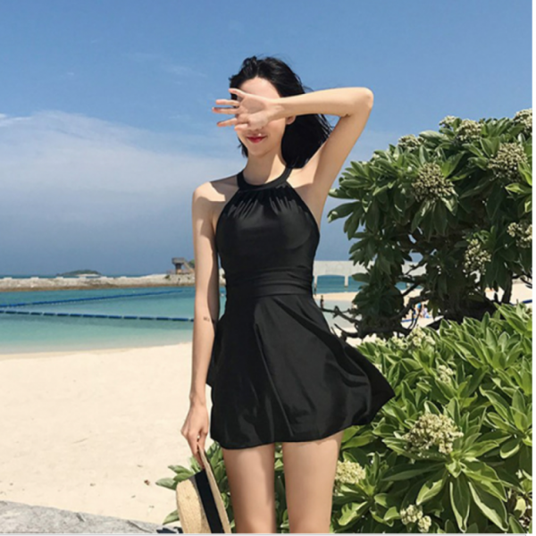 여성수영복 백스트랩 수영복 바캉스룩 여성 홀터넥