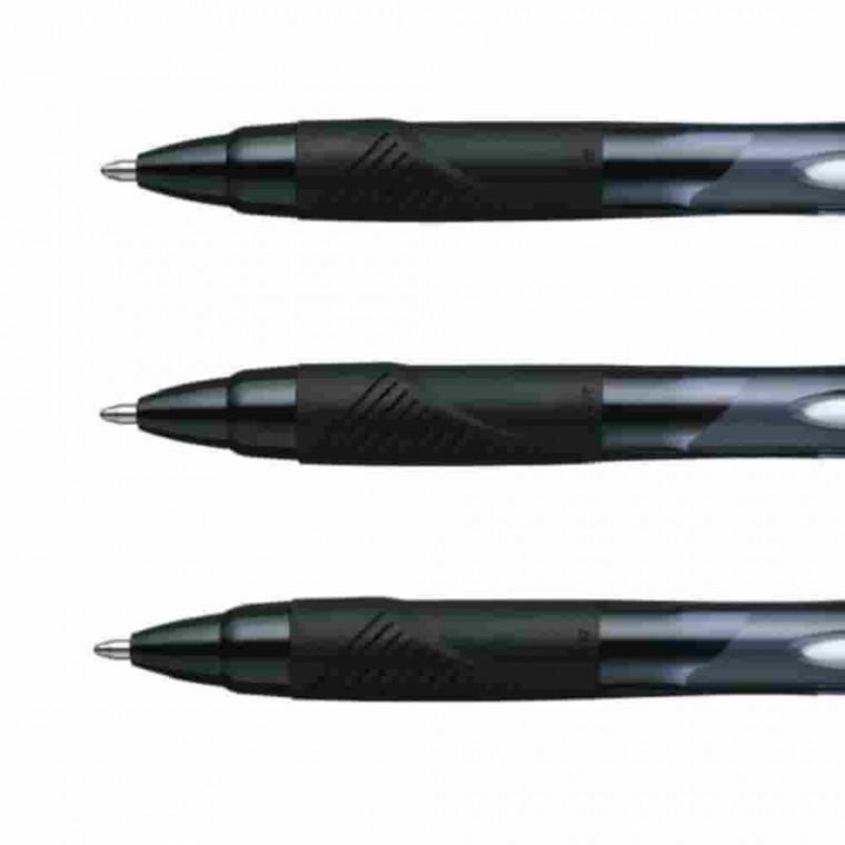 제트스트림 볼펜 1.0mm 청 노크식볼펜 부드러운볼펜 문구볼펜 공부용볼펜