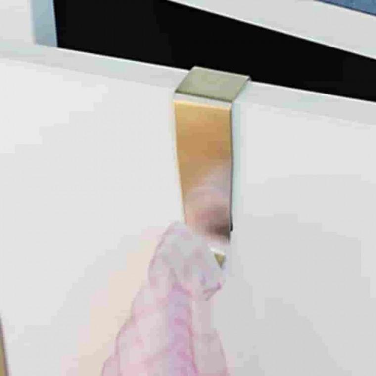 도어후크 1구 2개 도어행거 문옷걸이 문걸이 벽고정걸이 모자걸이