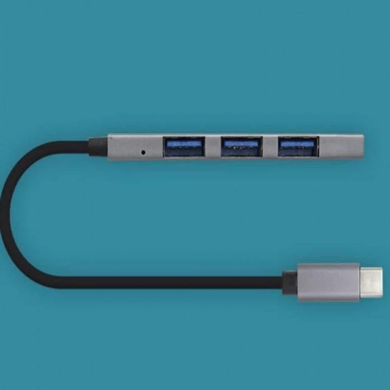 C타입 4포트 USB 허브 C타입USB허브 노트북USB허브 CTYPE멀티허브