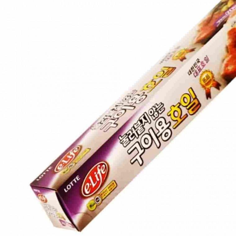 구이용호일 25cmx20m 쿠킹호일 캠핑호일 알루미늄호일 도시락호일