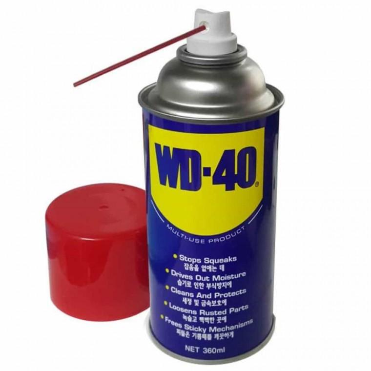 WD-40 방청윤활제 360ml 스프레이윤활제 녹방지 스티커자국제거