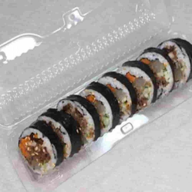 일회용품 김밥팩 5매 김밥포장 김밥포장지 일회용도시락 김밥케이스 일회용도시락용기