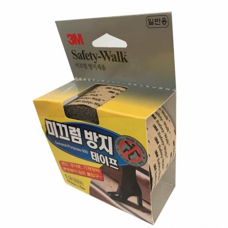 3M 검정 미끄럼방지 테이프 50mm 5m 바닥라인테이프 계단미끄럼방지 바닥안전테이프