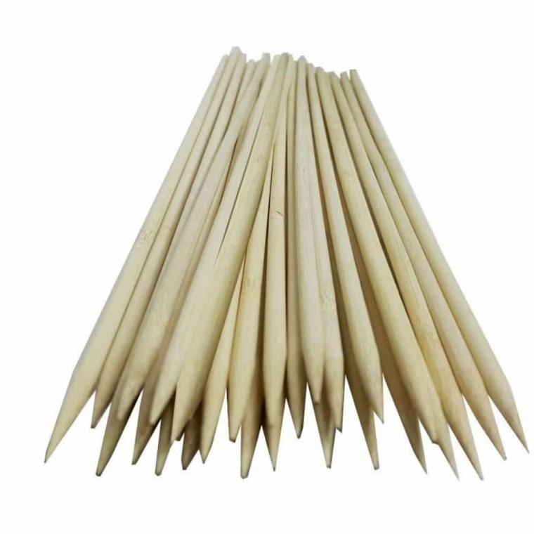 대나무 어묵꼬치 40cm 30P 마시멜로꼬챙이 캠핑용꼬지 꼬치구이꼬챙이