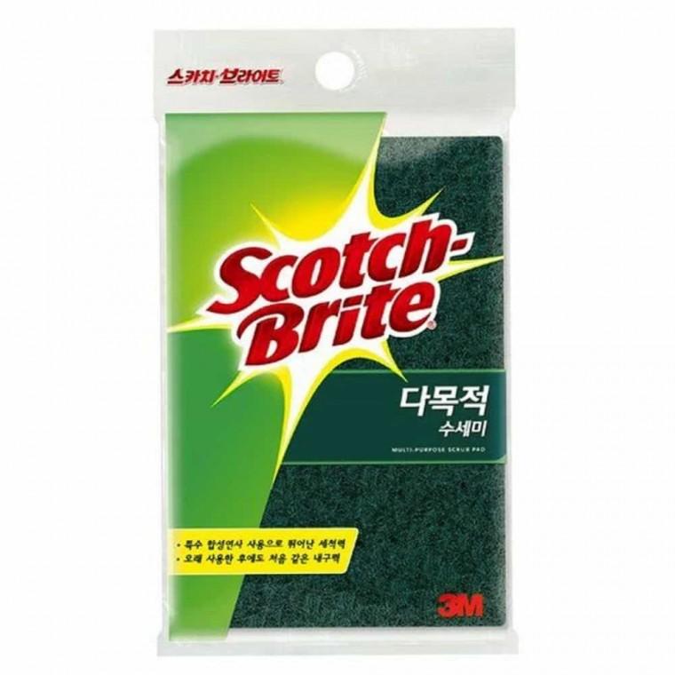 3M 다목적수세미 대형 1개 연마석수세미 주방수세미 연마수세미