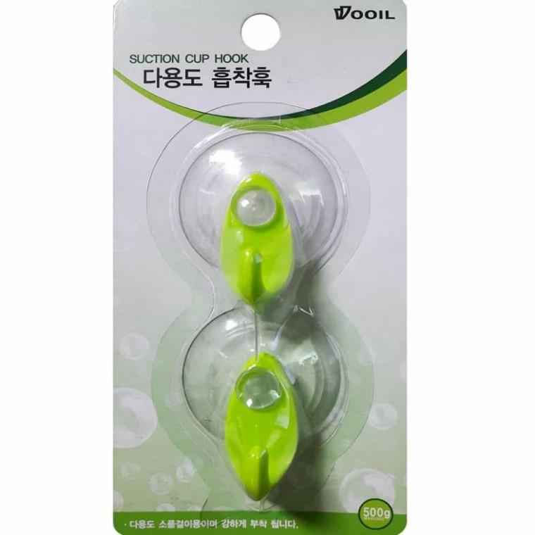 흡착 후크행거 2P 주방고리 욕실옷걸이 욕실고리
