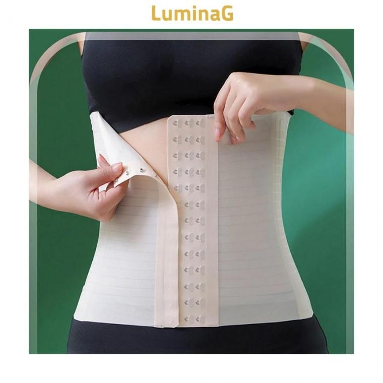루미나D 코르셋 여름 앞지퍼 뱃살커버 얇은 보정속옷 복대