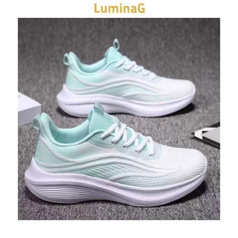 루미나D 여성 경량 460g 우븐 운동화 3color