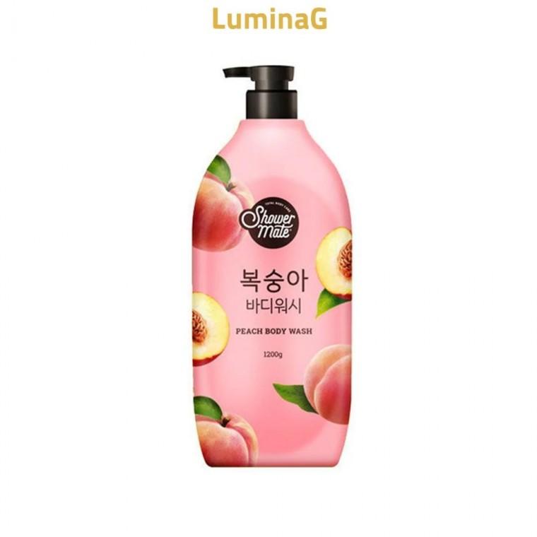 루미나D 대용량 샤워메이트 복숭아 바디워시 1200g