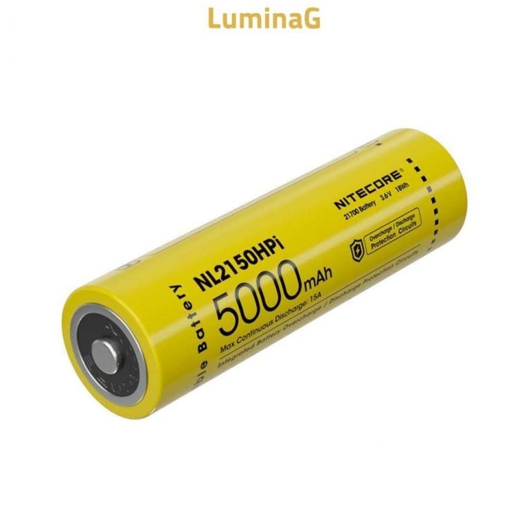 루미나D 고방전 21700배터리 nl2150 5000mah 15 출력 충전지
