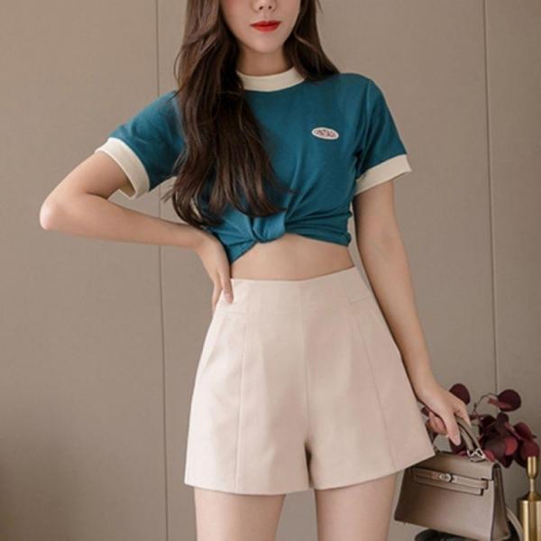 단정 여성 반바지 여자 여름 비치
