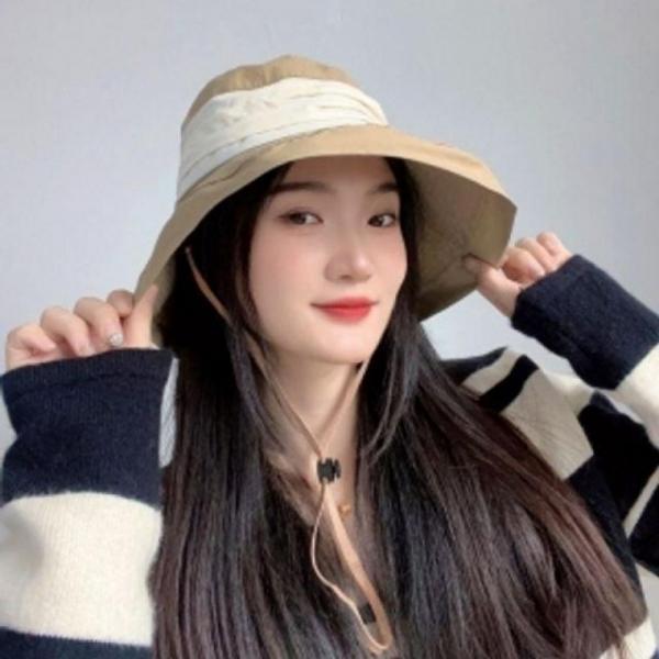 모리스 여성용 버킷햇(브라운) 사파리 모자 벙거지 챙모자