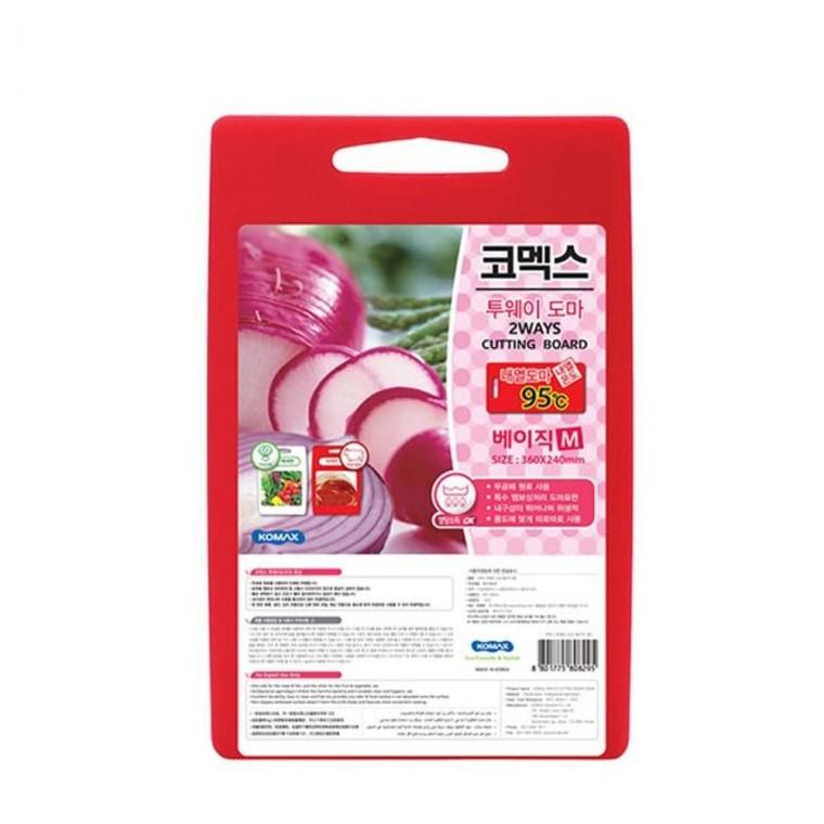 가정 위생 양면 도마 베이직 중 코멕스 손잡이 가정용 내열 업소용 플레이팅 주방 이유식