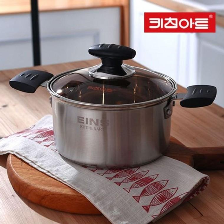 양수 22cm 전골 탕 찌개 라면 키친 아트 아인스 냄비 요리 스텐 주방 코팅 법랑