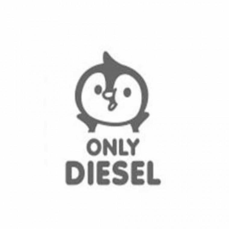 주유구스티커 화이트 주유스티커 차량주유구디젤스티커디젤